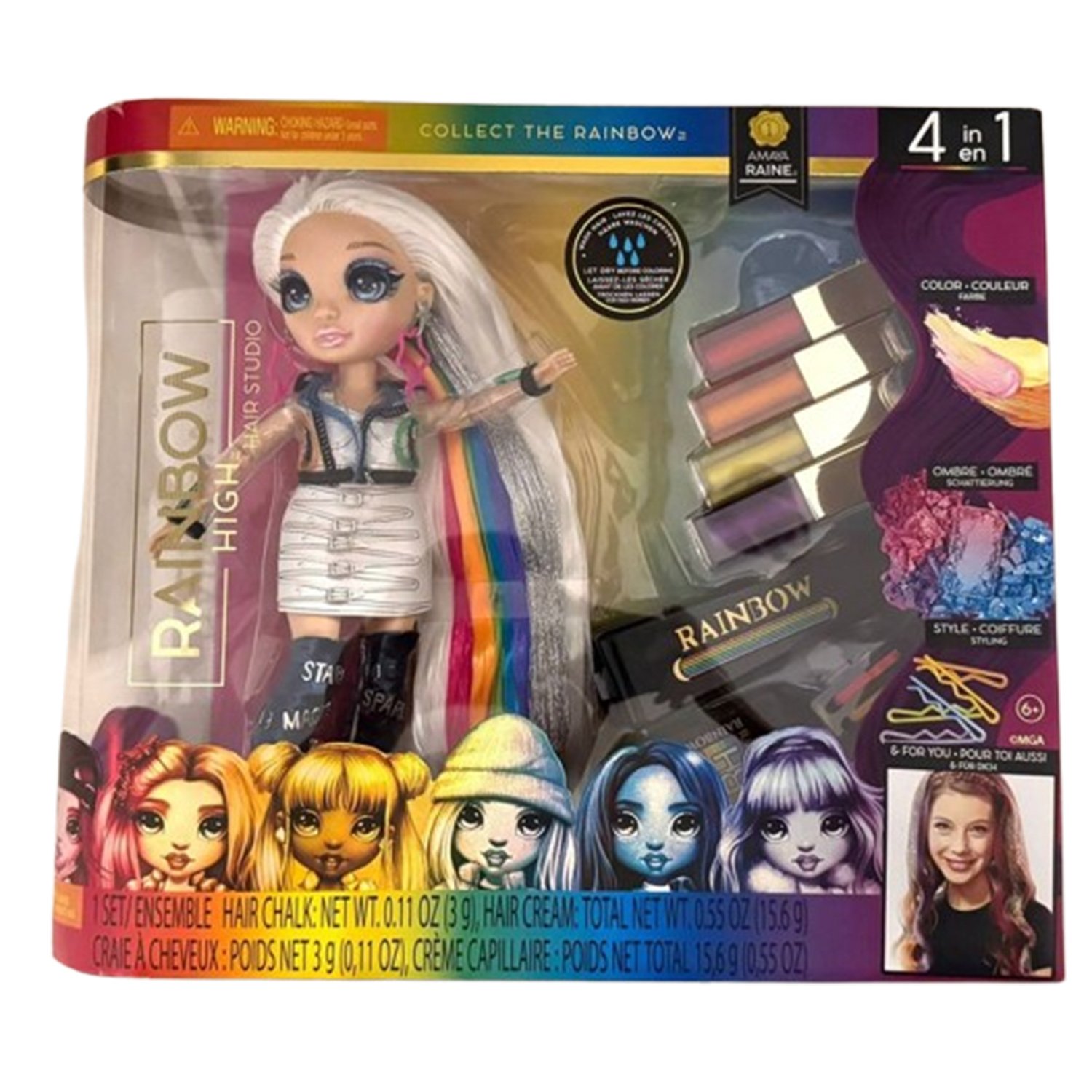 Rainbow High Haarstudio - Spielset - Amaya Raine