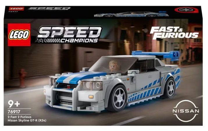 LEGO Speed Champions 76917 2 Fast 2 Furious Nissan Skyline G