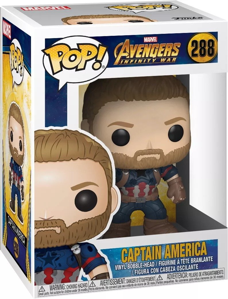 Funko Pop - Marvel - Avengers - Captain America #288