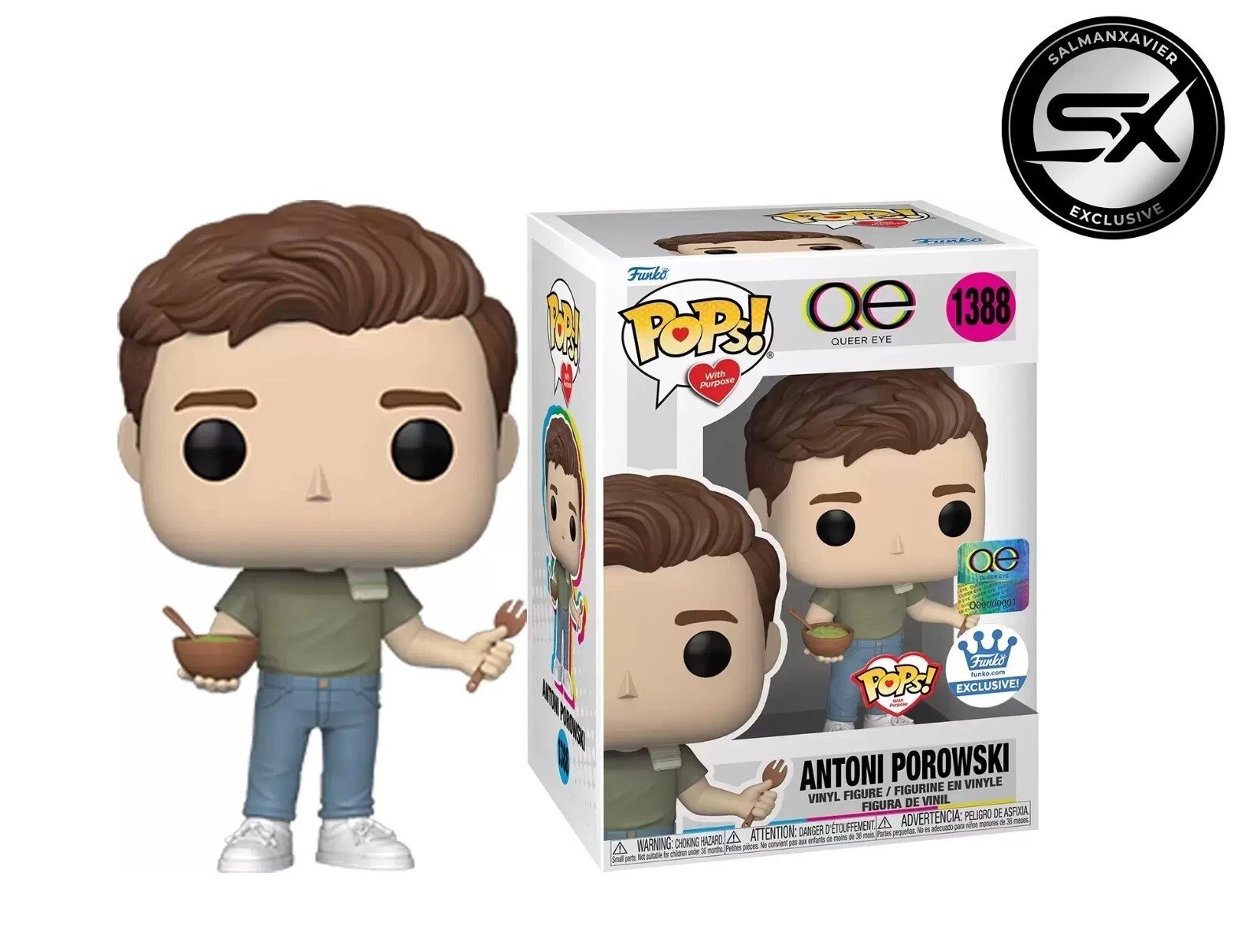Funko POP Queer Eye Antoni Porowski #1388