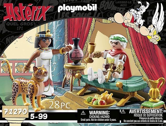 Playmobil Asterix 71270 Cäsar und Kleopatra