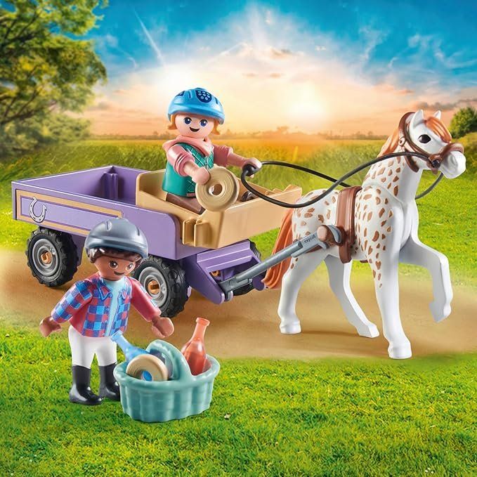 Playmobil Horses of Waterfall 71496 Ponykutsche