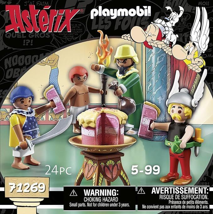 Playmobil Asterix 71269 Pyradonis‘ vergiftete Torte