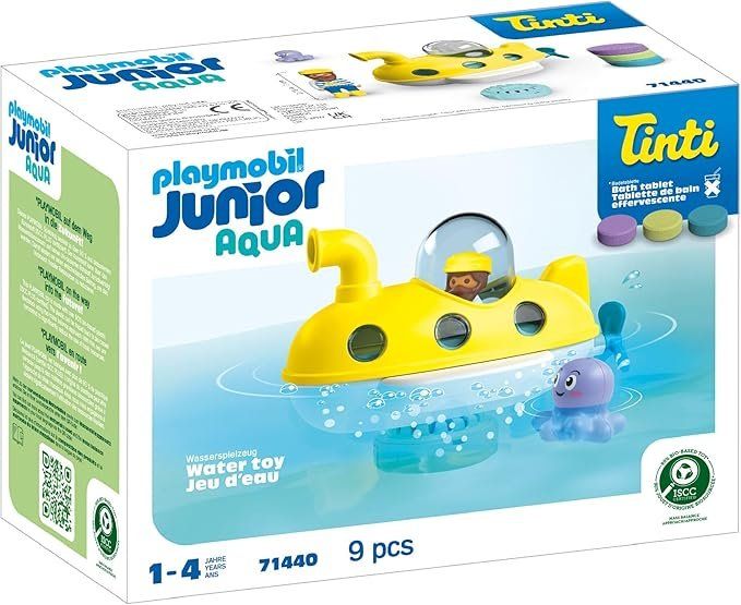 Playmobil Junior 71440 Aqua & Tinti | Buntes U-Boot