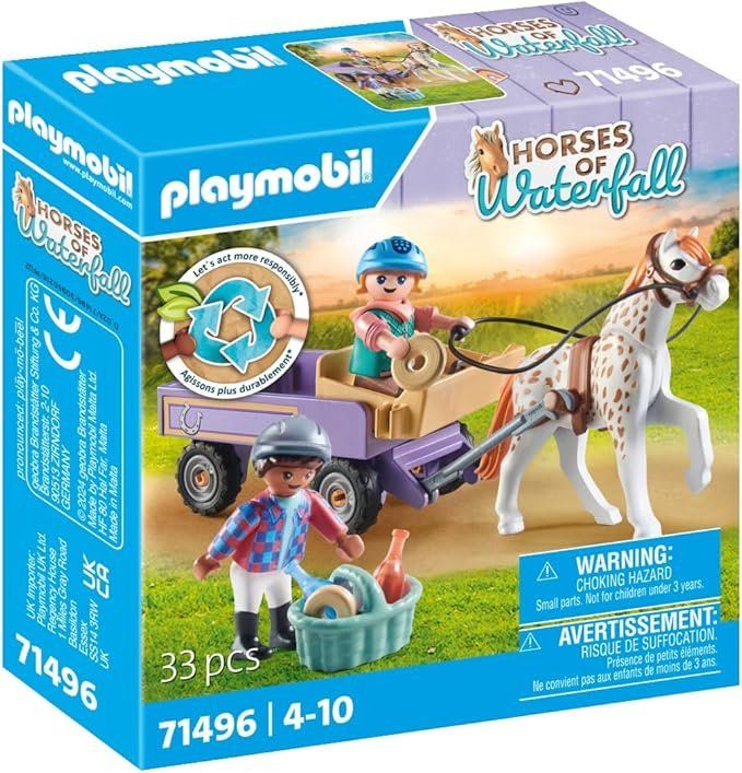 Playmobil Horses of Waterfall 71496 Ponykutsche