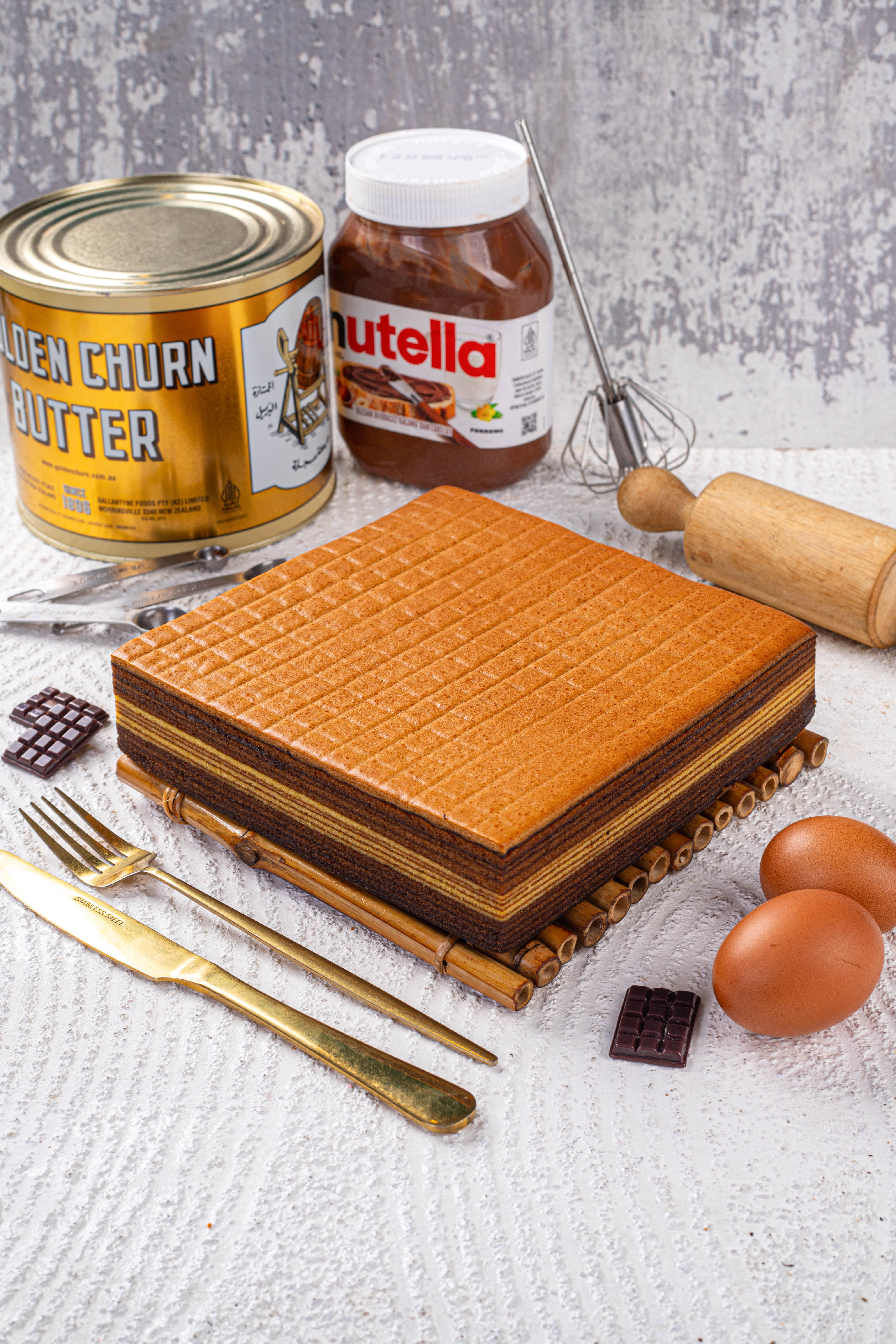 Kue Lapis Nutella