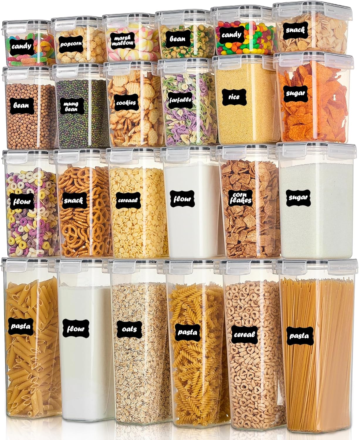 Airtight Food Storage Containers with Lids
