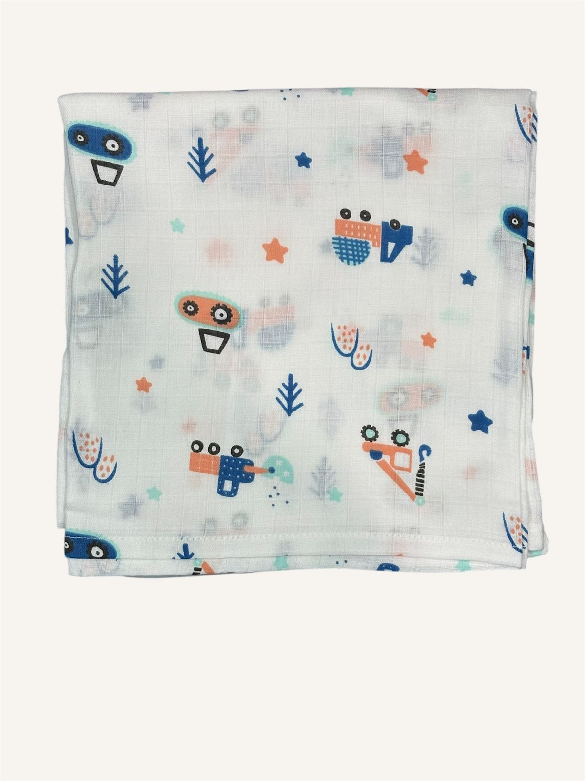 BABY FRIENDLY Premium Swaddle Muslin (100*100)