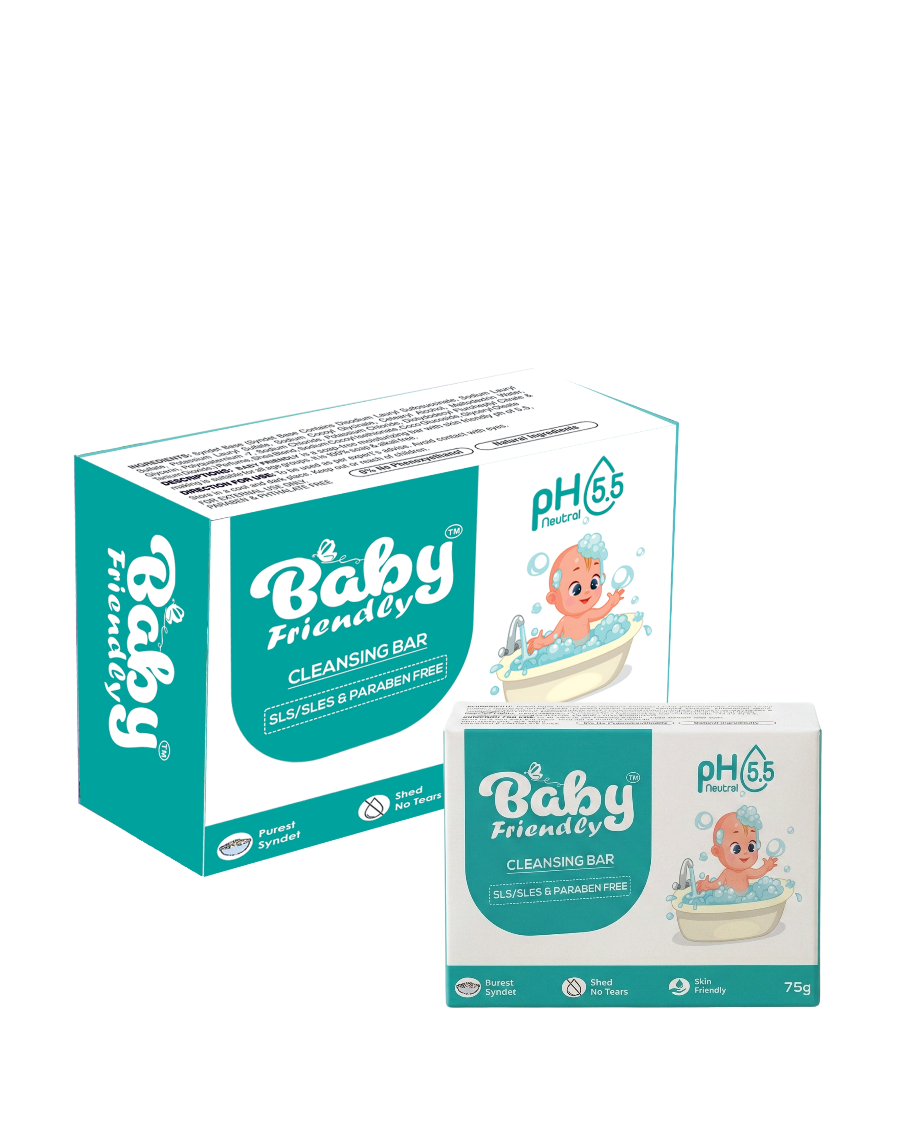 BABY FRIENDLY Premium Baby Soap PH 5.5 (100g)
