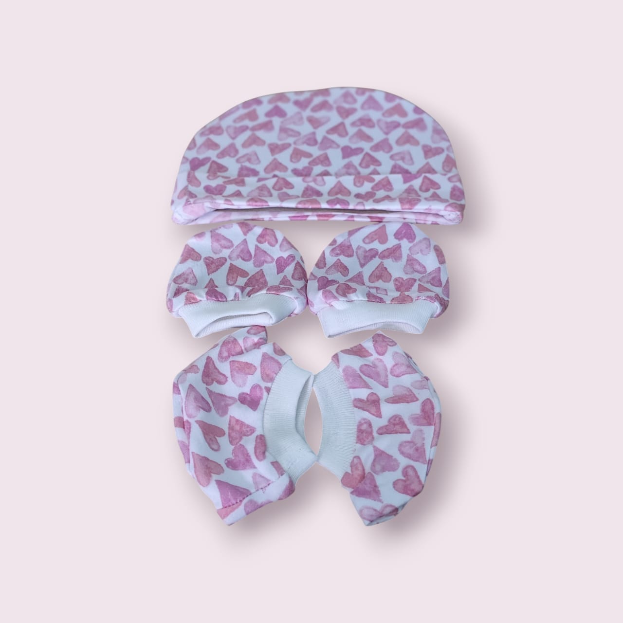 BABY FRIENDLY Premium Cap,Mittens,booties