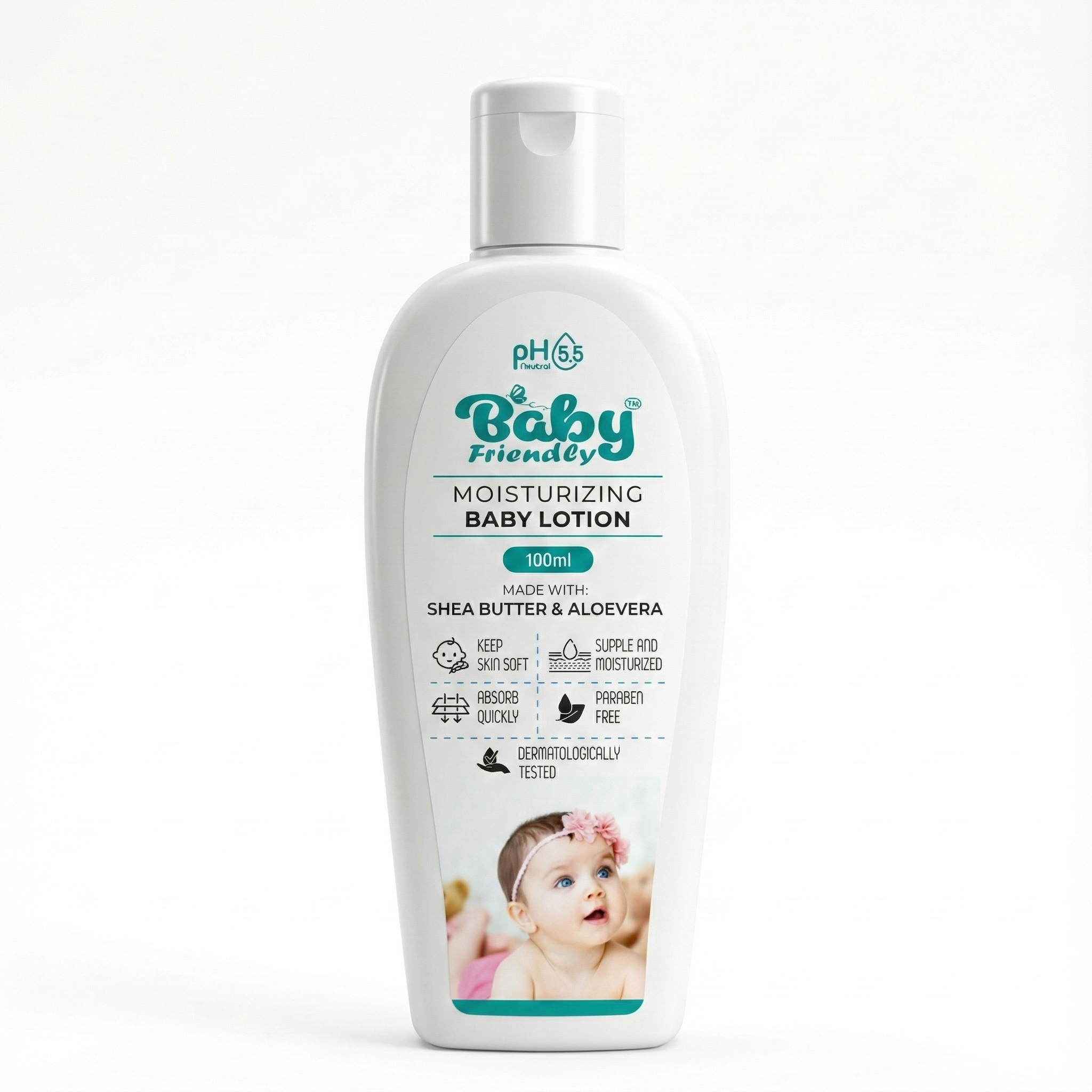 BABY FRIENDLY Premium  Baby Moisturising Lotion lotion (100ML)
