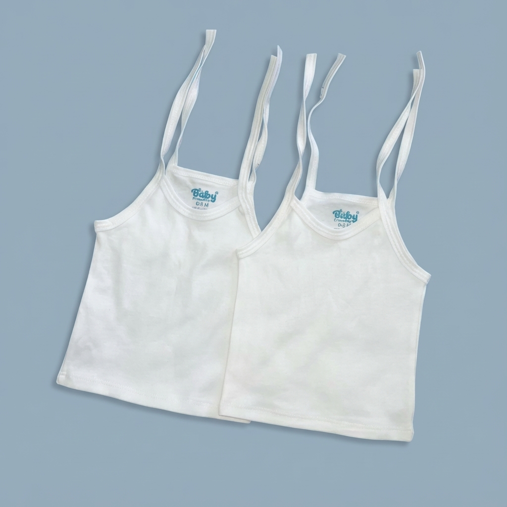 BABY FRIENDLY Premium Jhabala knot Cotton (Pure White)