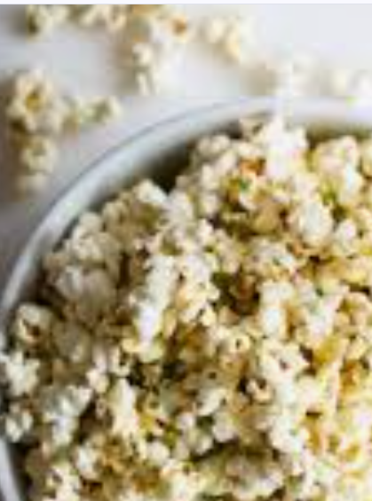 Garlic and Romano. popcorn