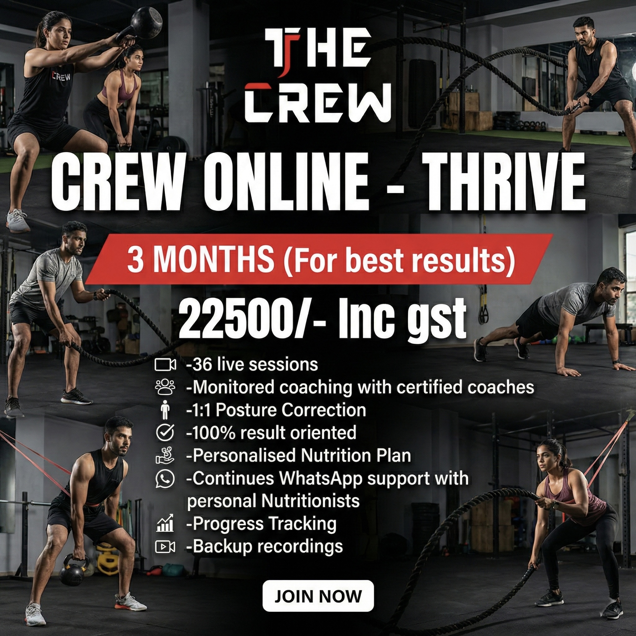 Crew Online - 3 Month Training
