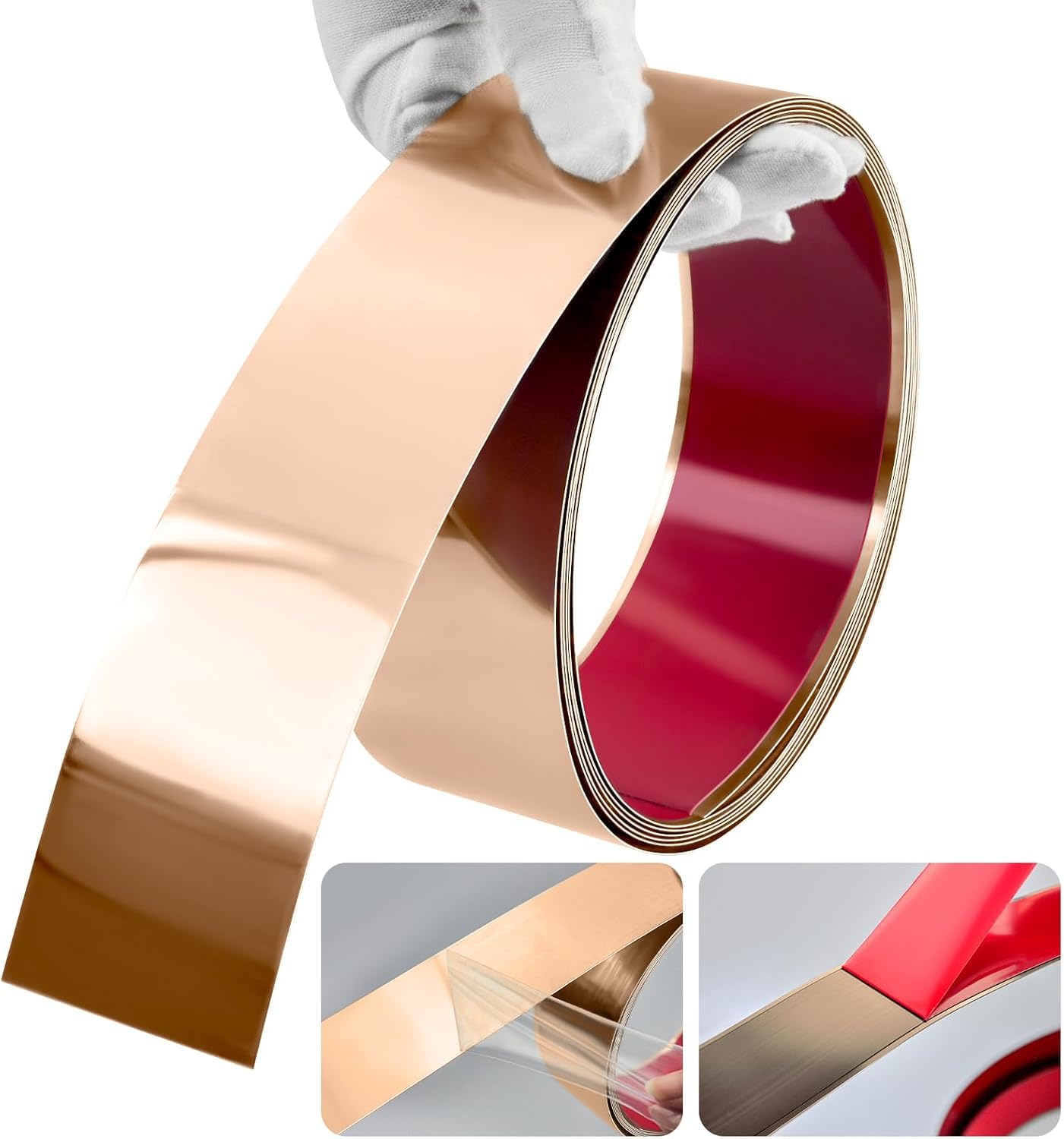  Self Adhesive Stainless Steel Plain Roll