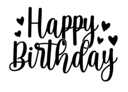 Geburtstagstasse in Rot mit Hundemotiv