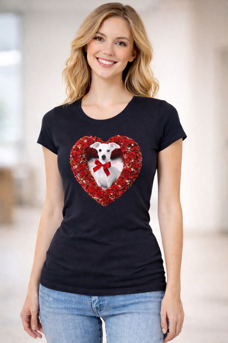 Schwarzes Premium T-Shirt