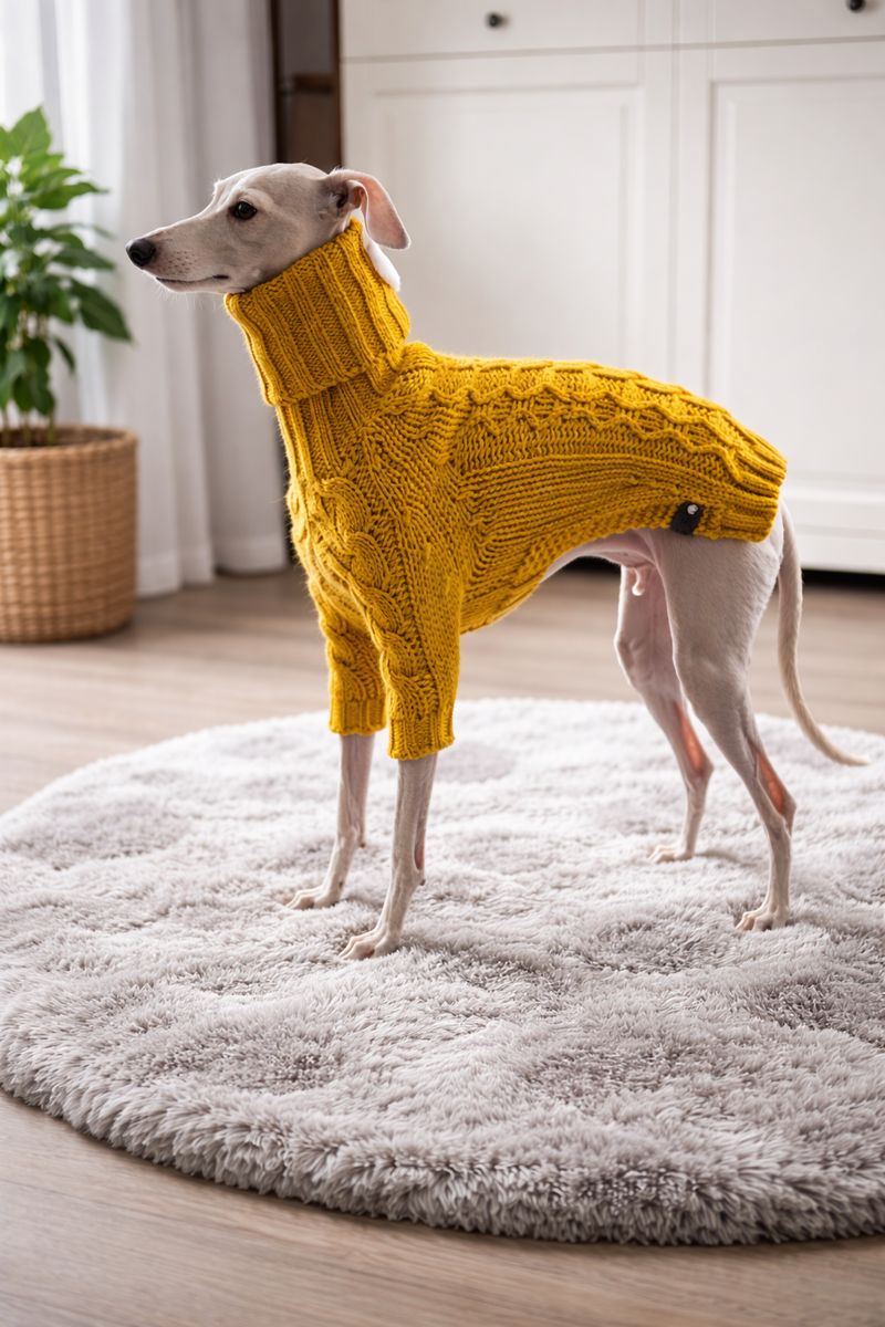 Strickpullover für ital. Windspiele