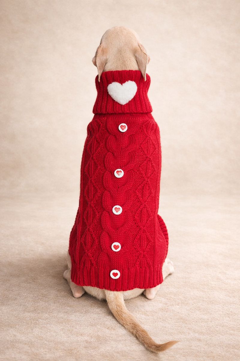 Strickpullover für ital. Windspiele