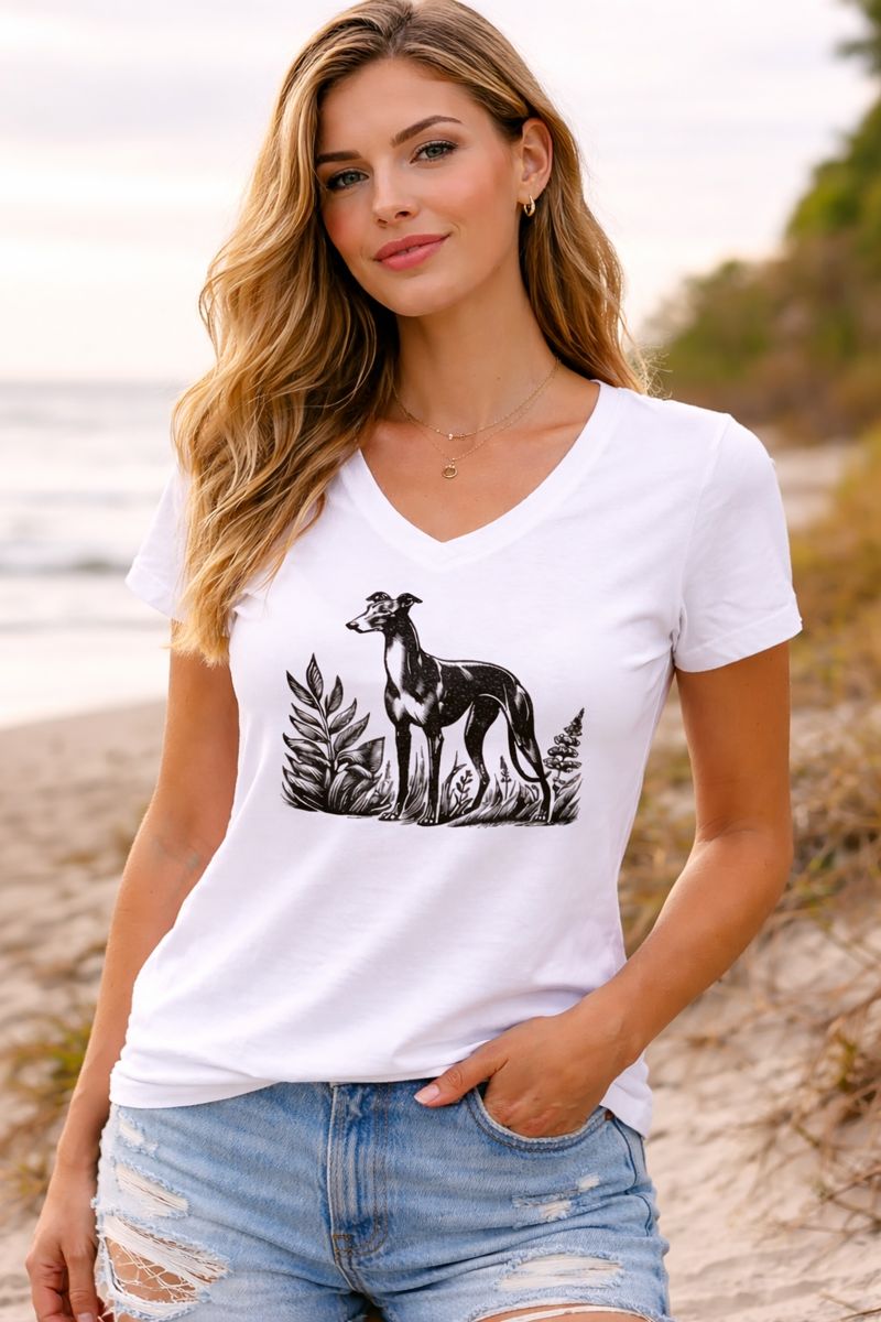 Weißes Premium T-Shirt