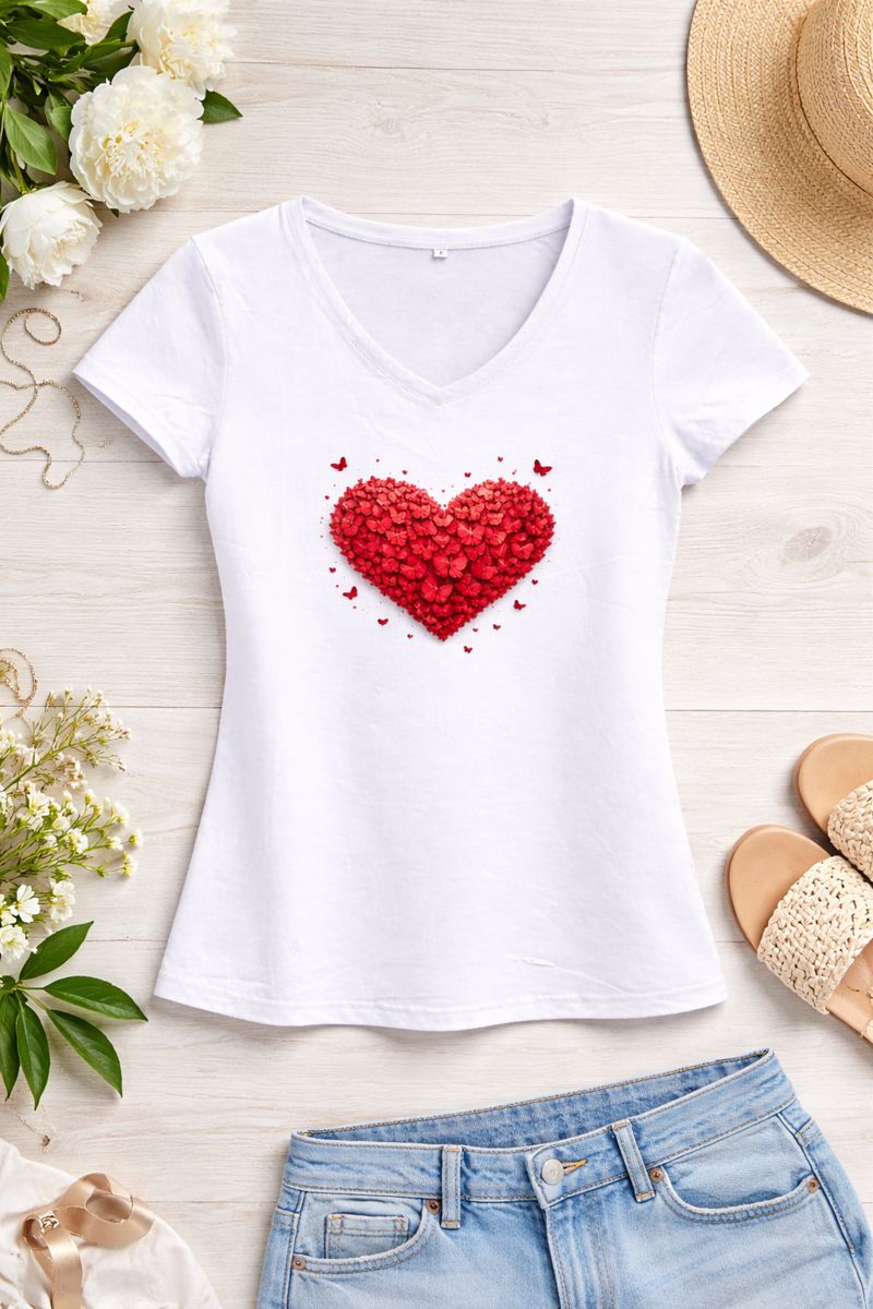 Weißes Premium T-Shirt