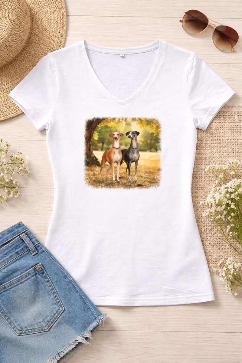 Weißes Premium T-Shirt