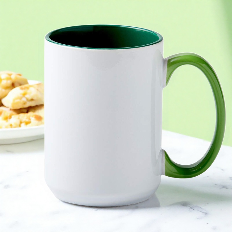 Geburtstagstasse in Grün mit Baumfigur