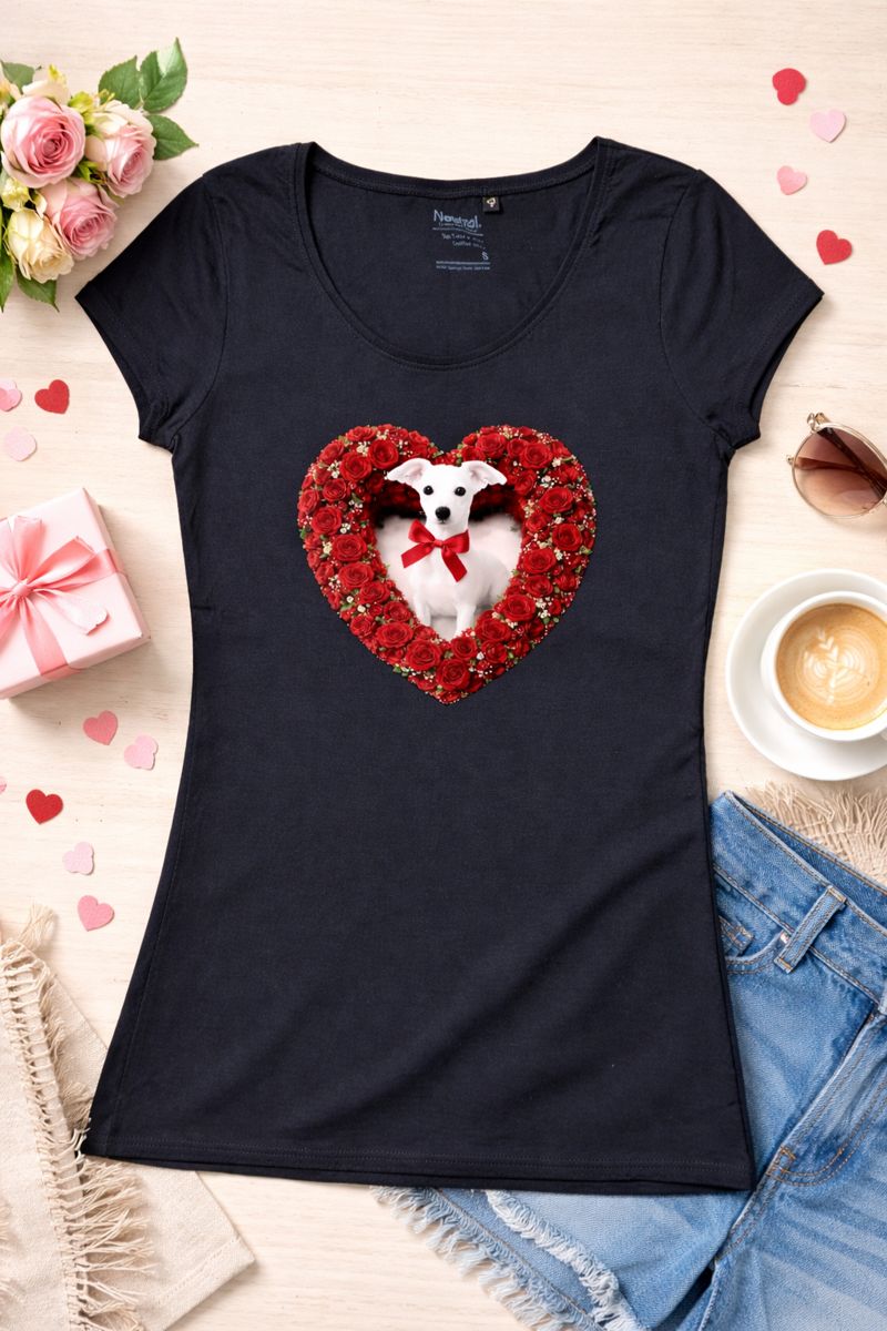 Schwarzes Premium T-Shirt