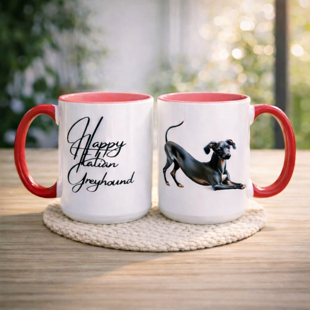 Premiumtasse Italienisches Windspiel