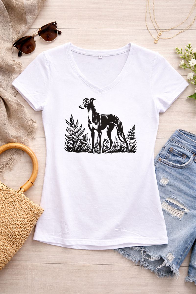 Weißes Premium T-Shirt