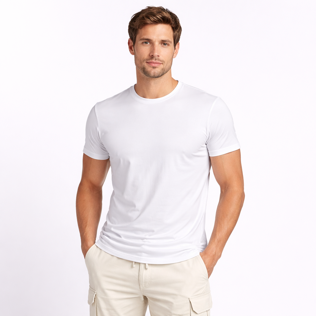 Herren Funktionsshirt weiß