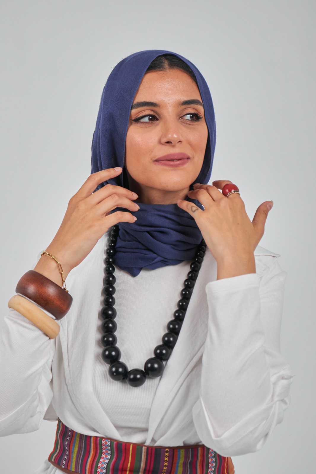 Wooden Bangle Bracelet Set