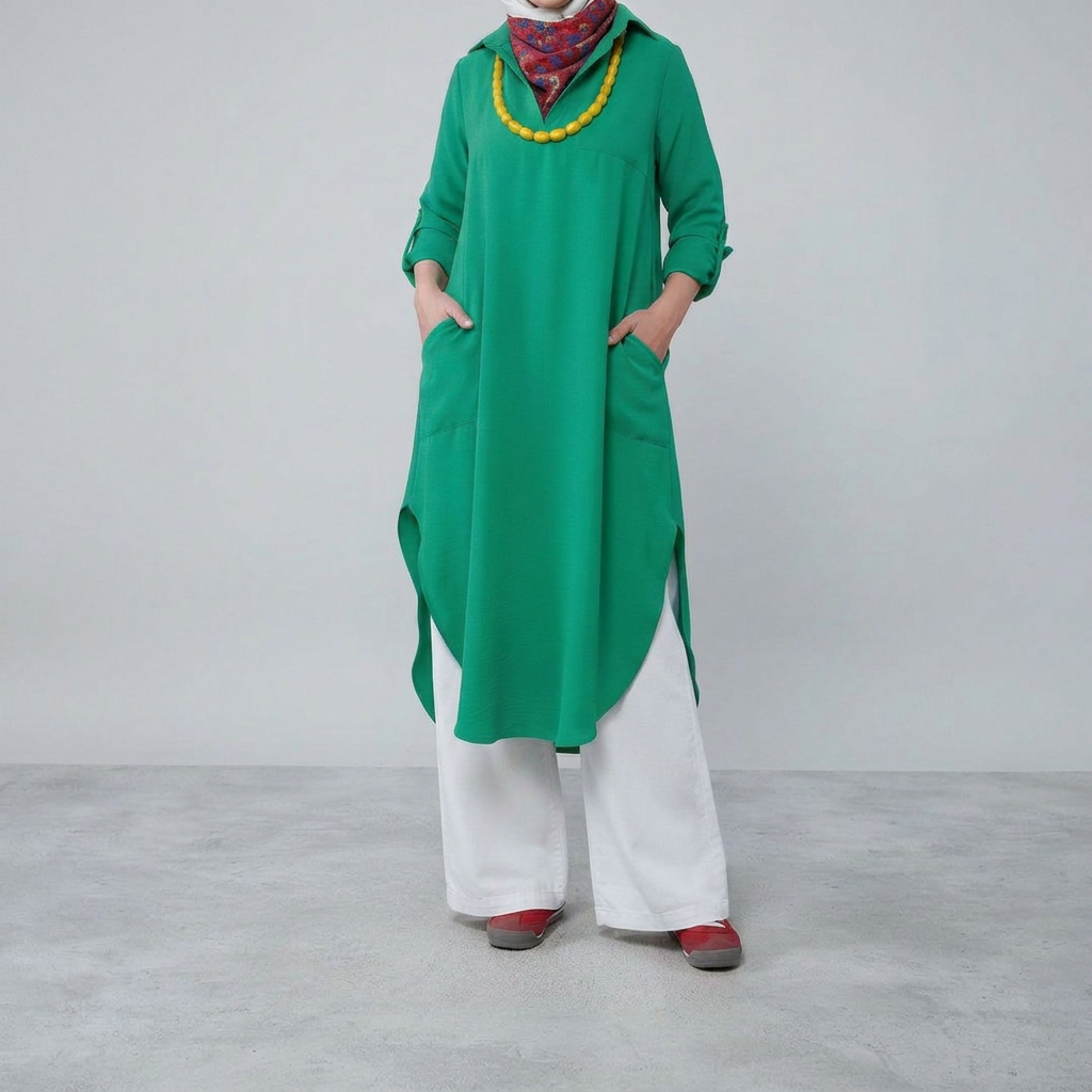 Green Tunic Dress