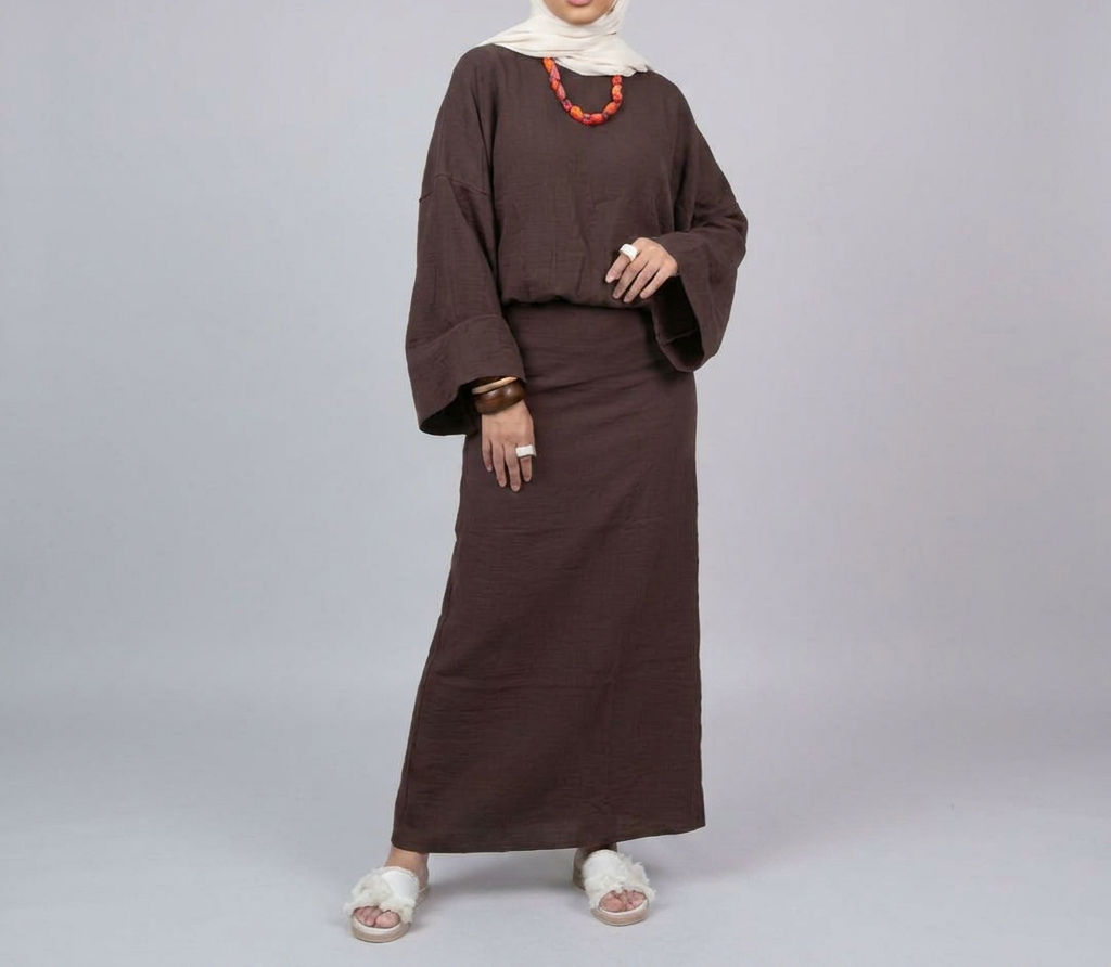 Brown Modest  Set