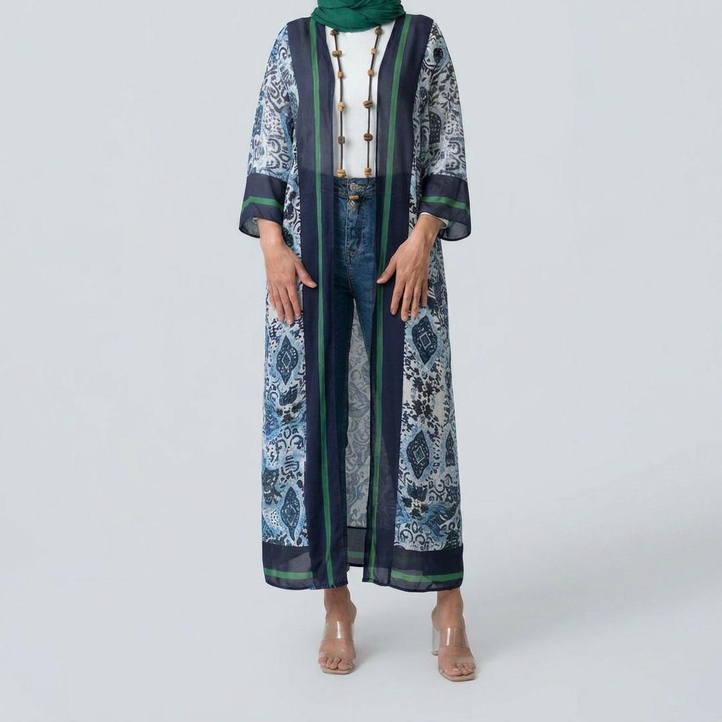Boho Chic Sheer Kimono