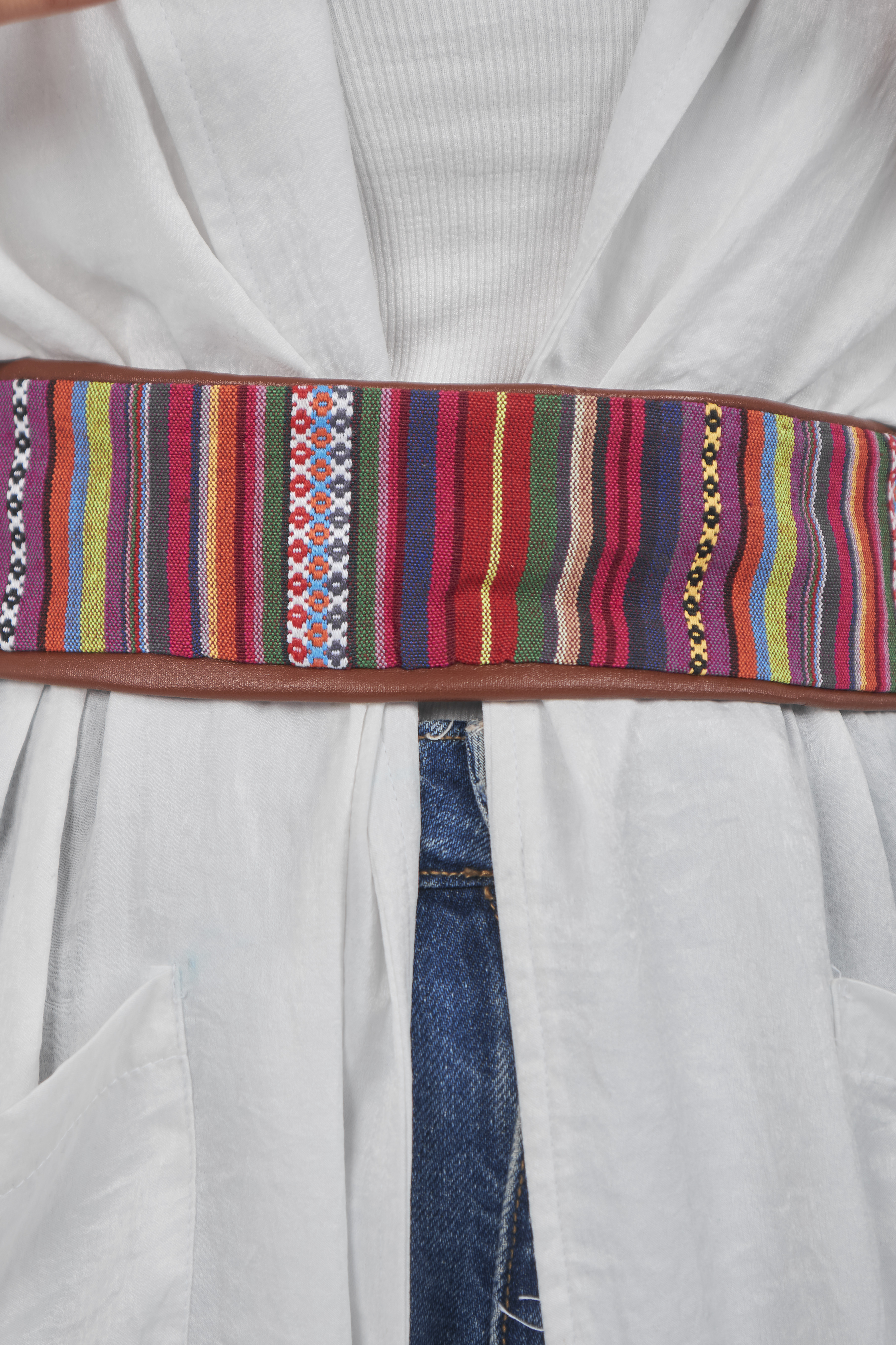 Boho Patterned Waist Belt