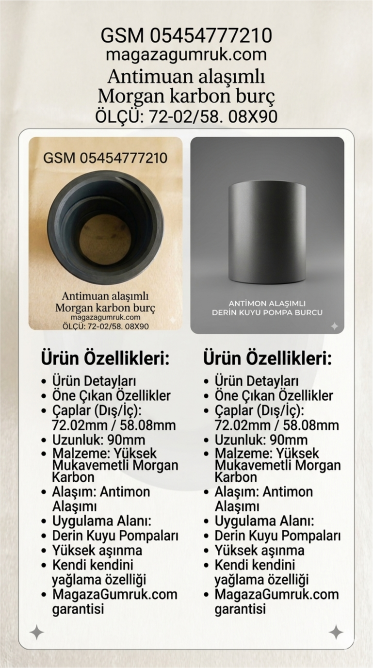 61x50x80  morgan antımuan alasımlı rıng burc 