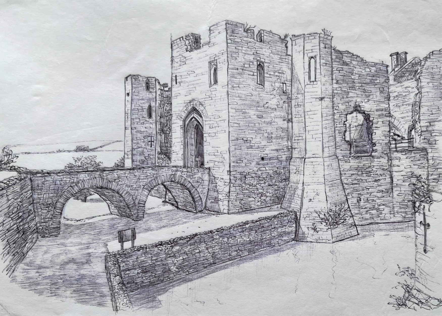 Raglan Castle Biro
