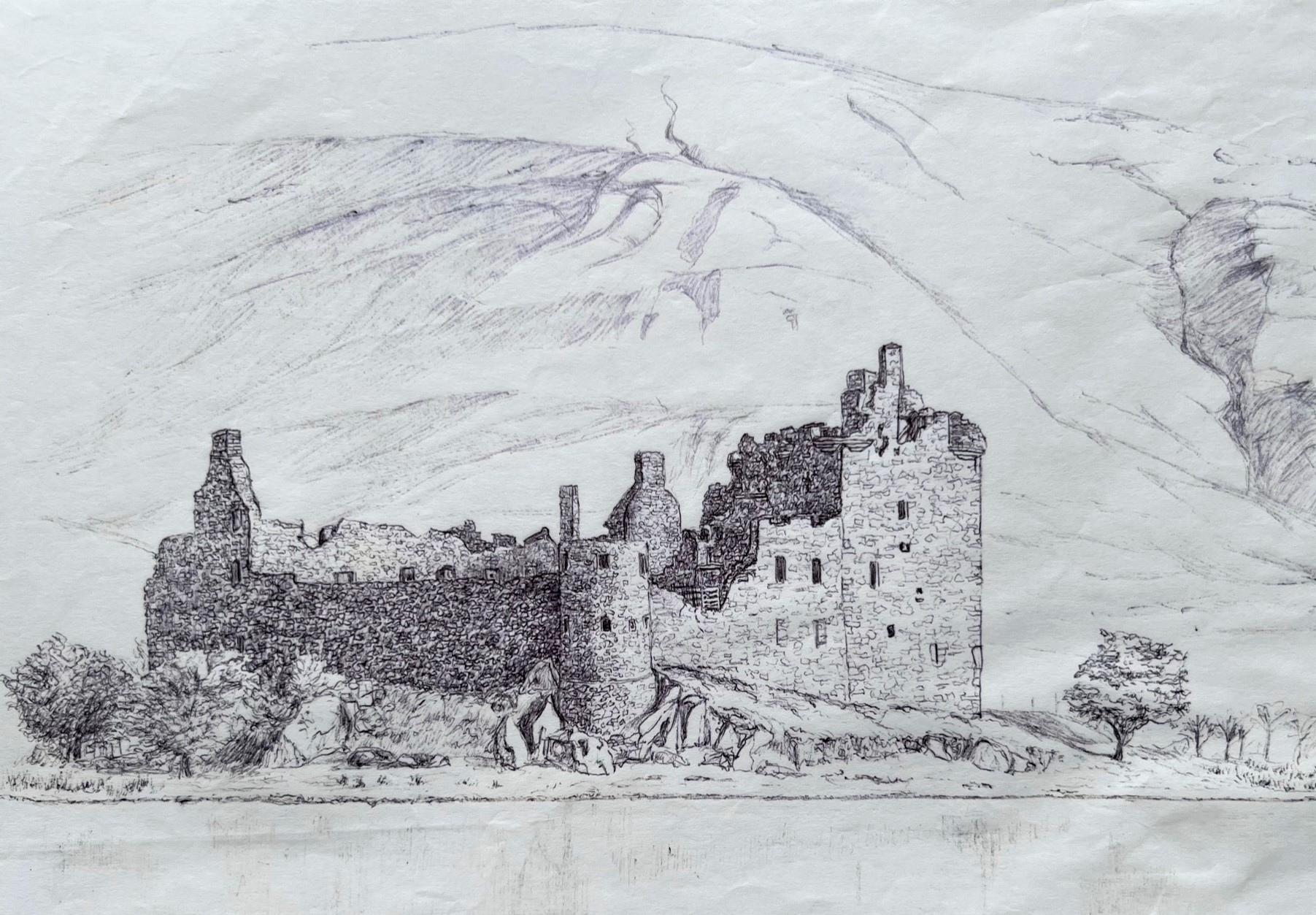 Kilchurn Castle Biro