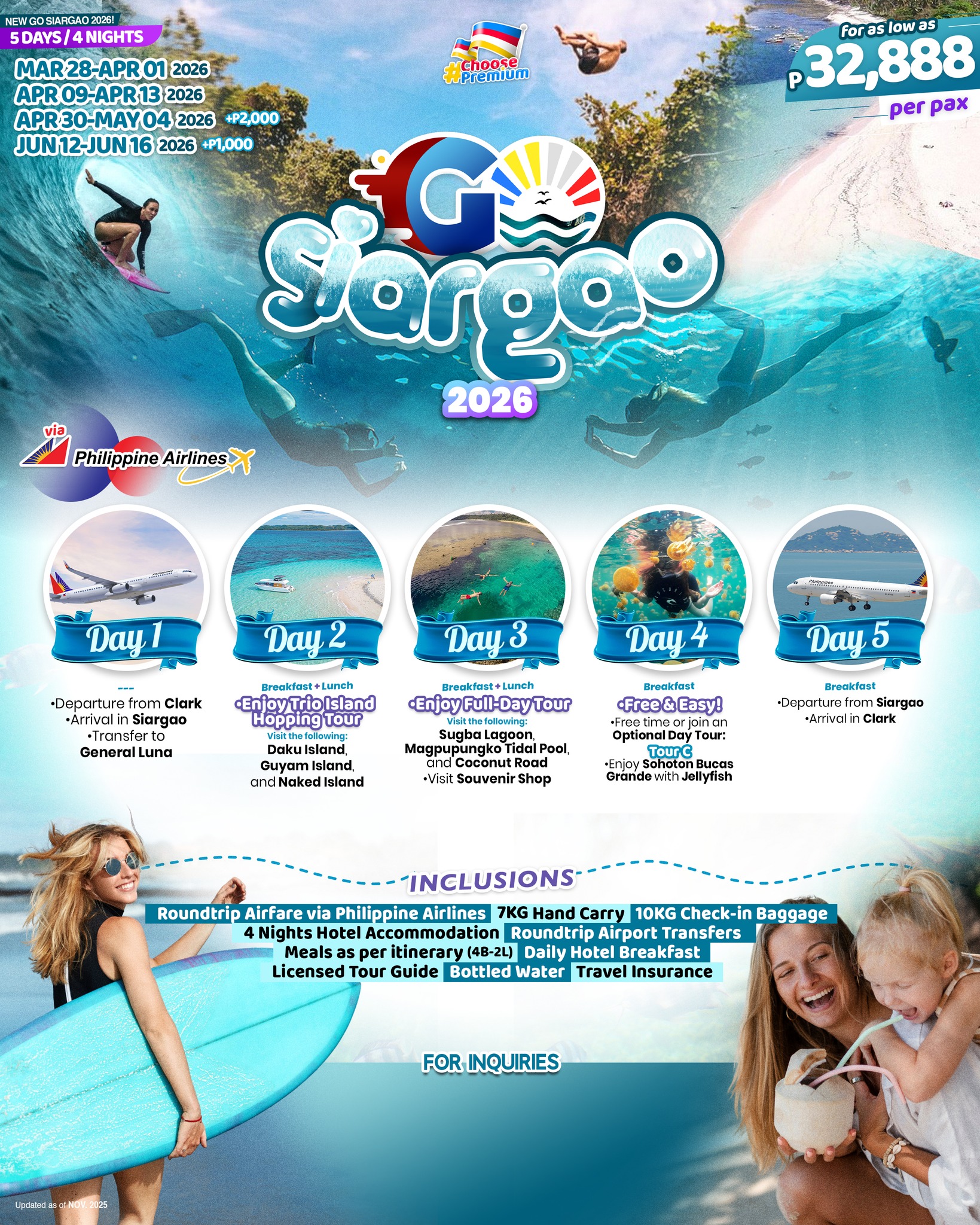 Go Siargao 2026 Tour Package