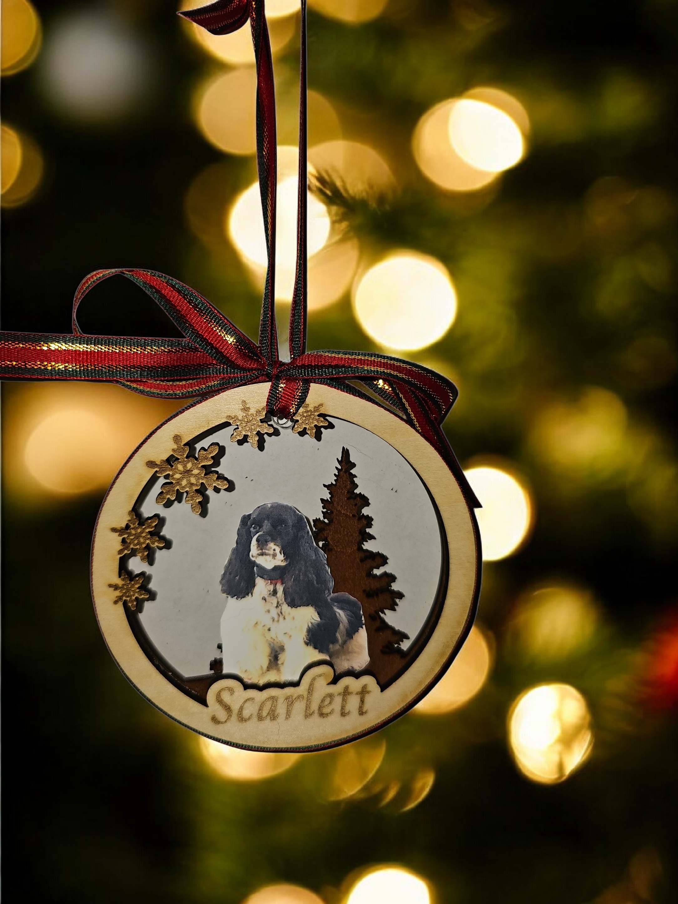 Custom Christmas Ornament