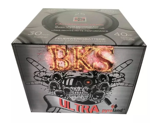 BKS Ultra Feuerwerksbatterie 25 Schuss