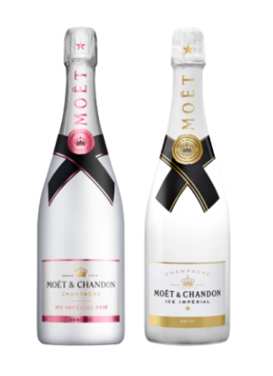 Champagner Moet & Chandon - Moet Ice + Ice Rosé - 2 Fl.