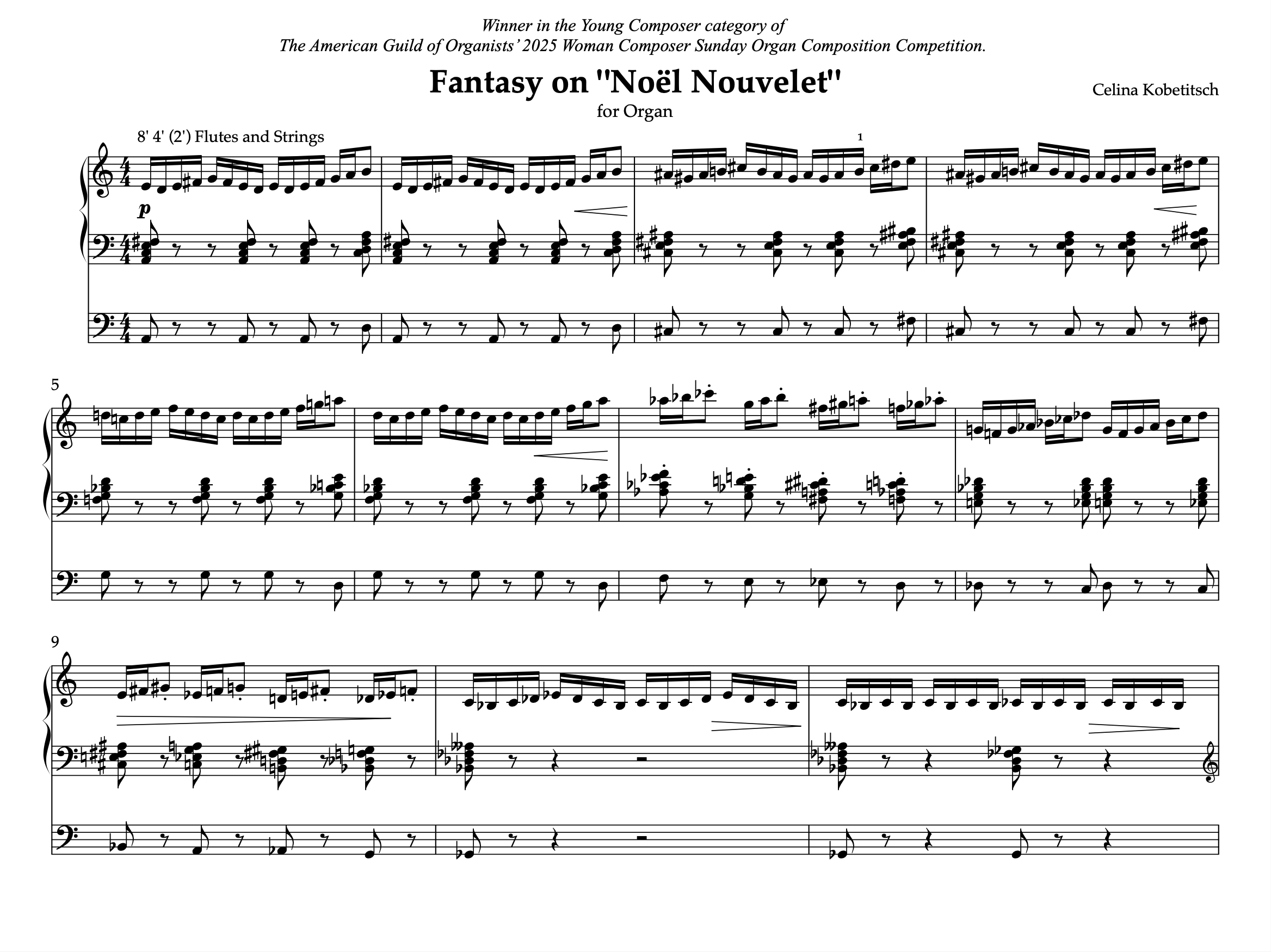 Fantasy on NOEL NOUVELET