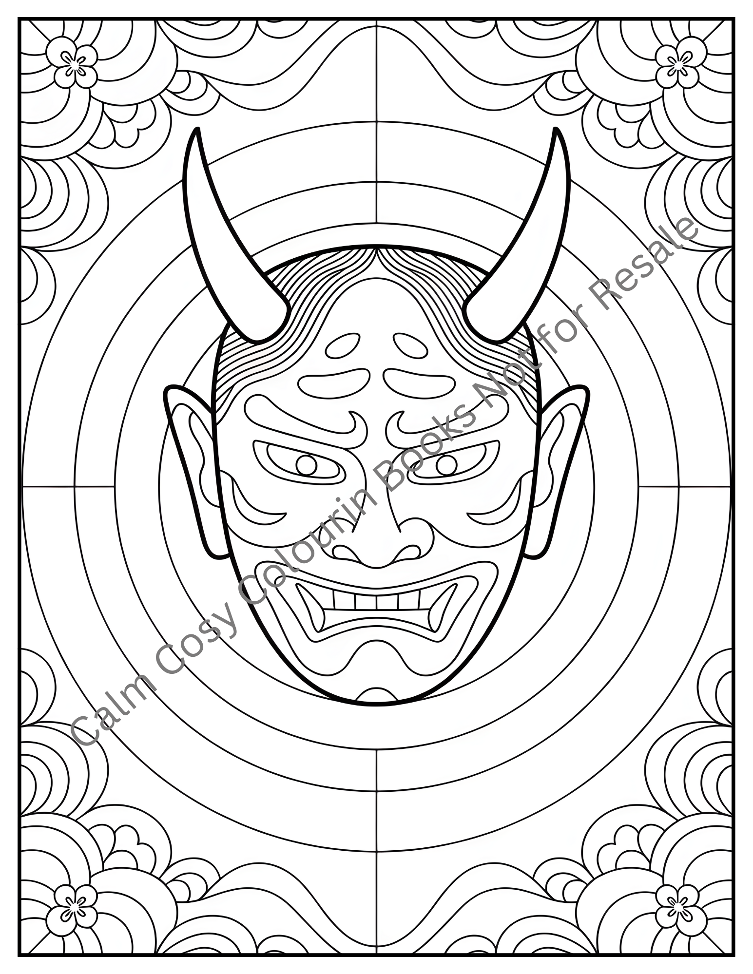 Mandala Monochromatic Masks Vol. 2