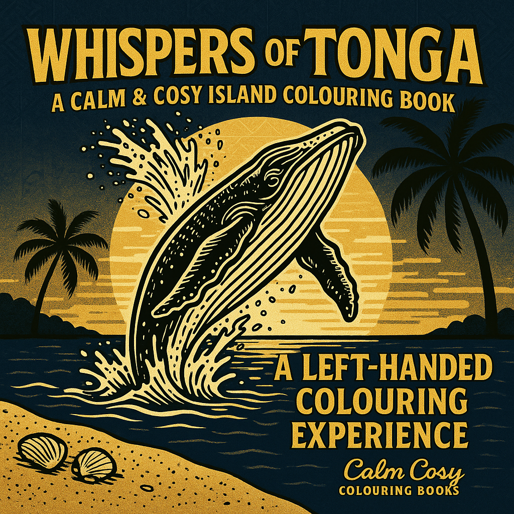 Whispers of Tonga: A Calm & Cosy Island Colouring Book