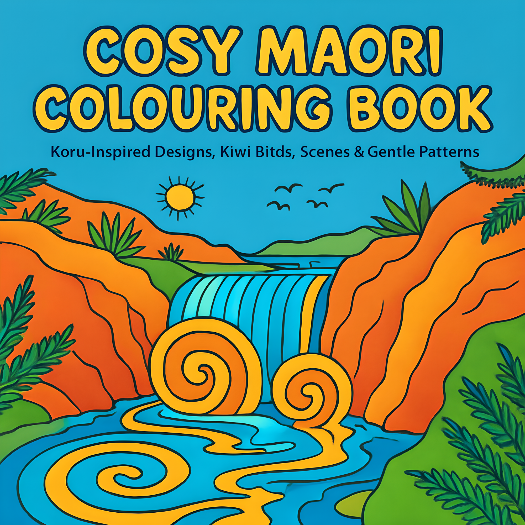 Cosy Maori Colouring Book