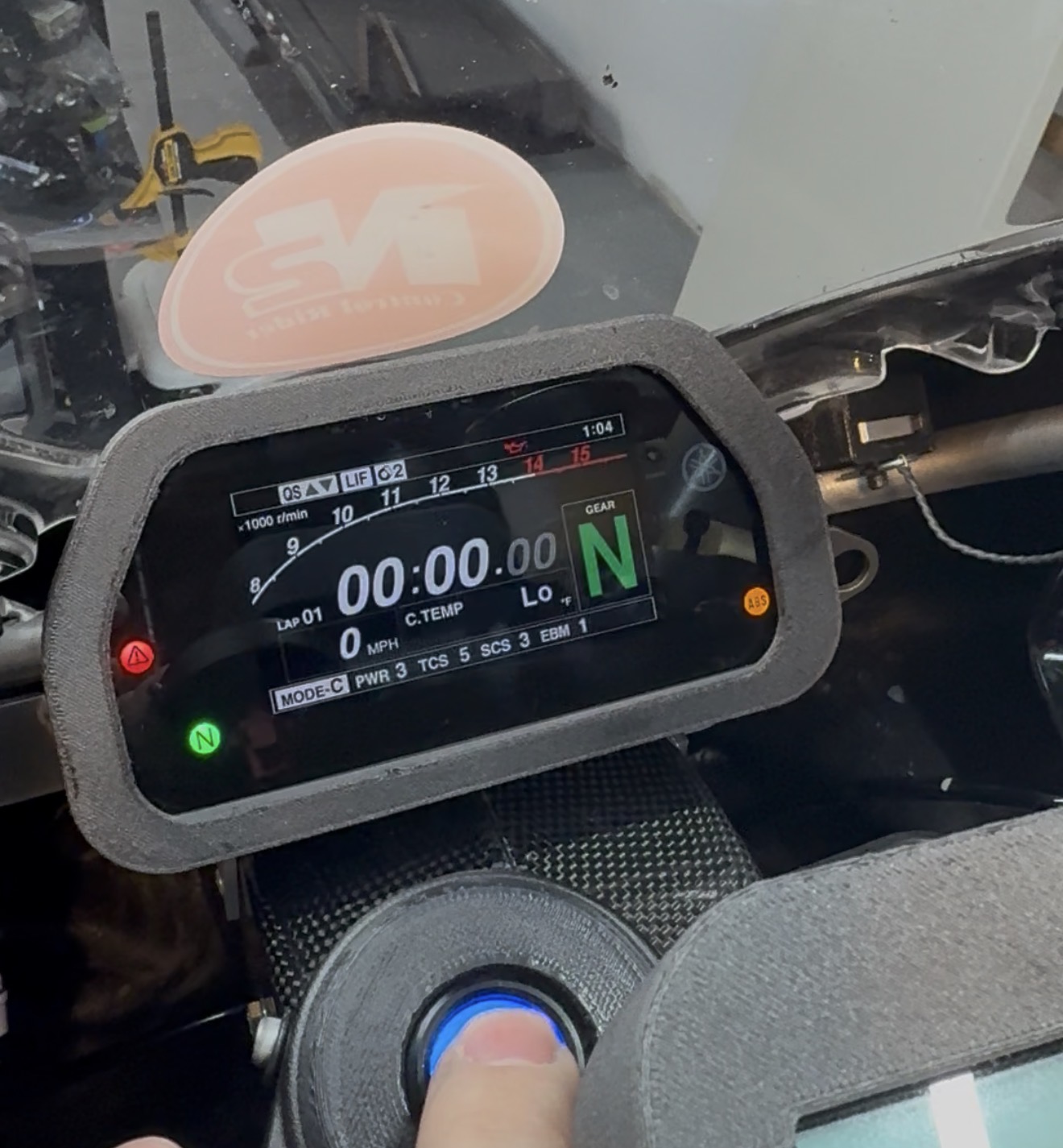 Motorcycle Digital Dashboard Protection