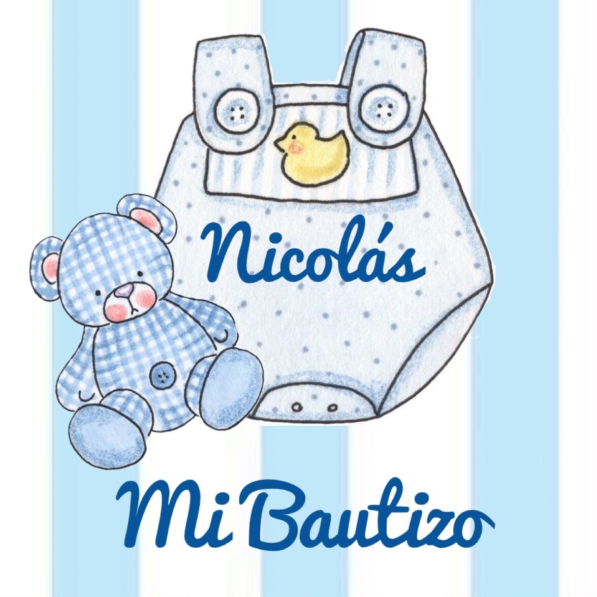 Galletas body y osito rayas