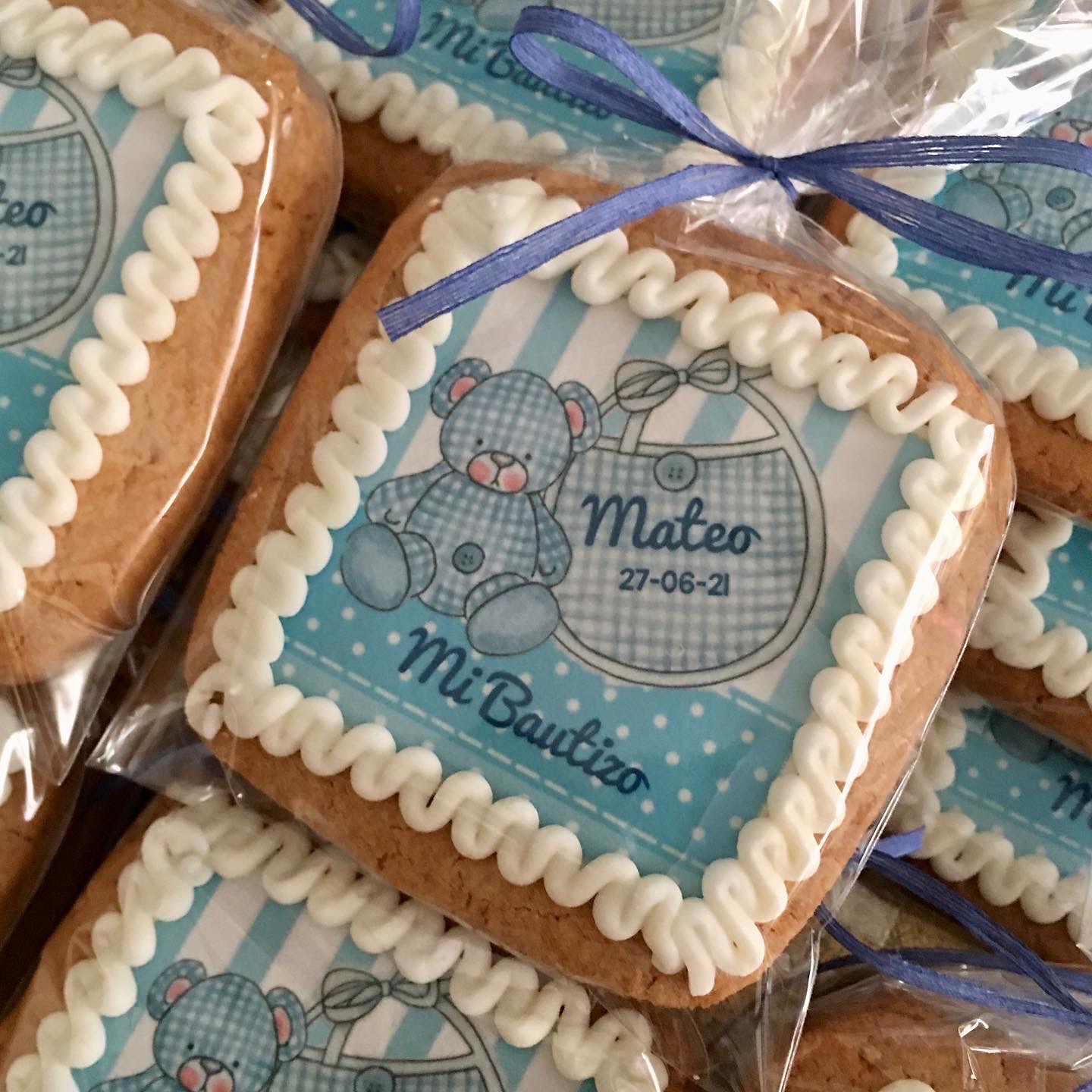 Galletas osito y babero